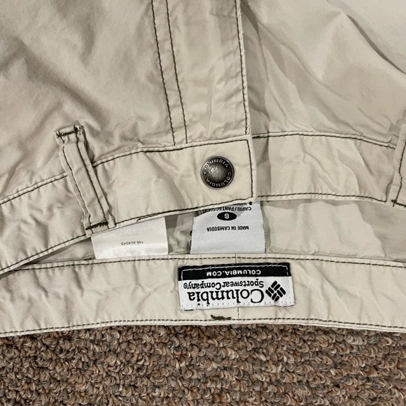 Columbia capri pant cargo pant - Picture 3 of 5